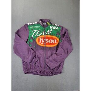 Vintage Sugoi Team Tyson Jacket Mens Medium Purple Green Cycling Windbreaker 90s